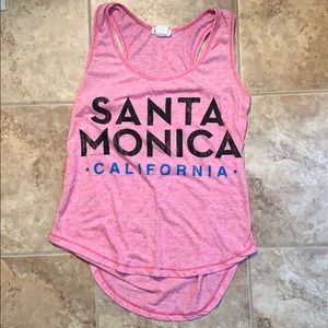 Pink tank top
